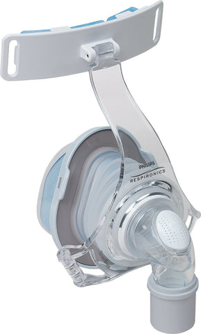 True Blue Nasal Mask with headgear, Size Petite